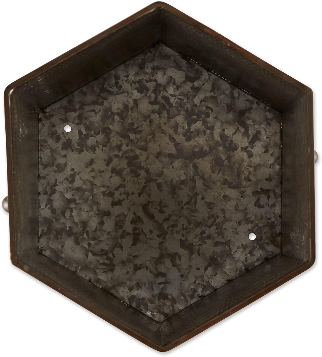 DII Bucket Plant Stand Set Indoor/Outdoor, Large, 10x9.75x24.25; Small