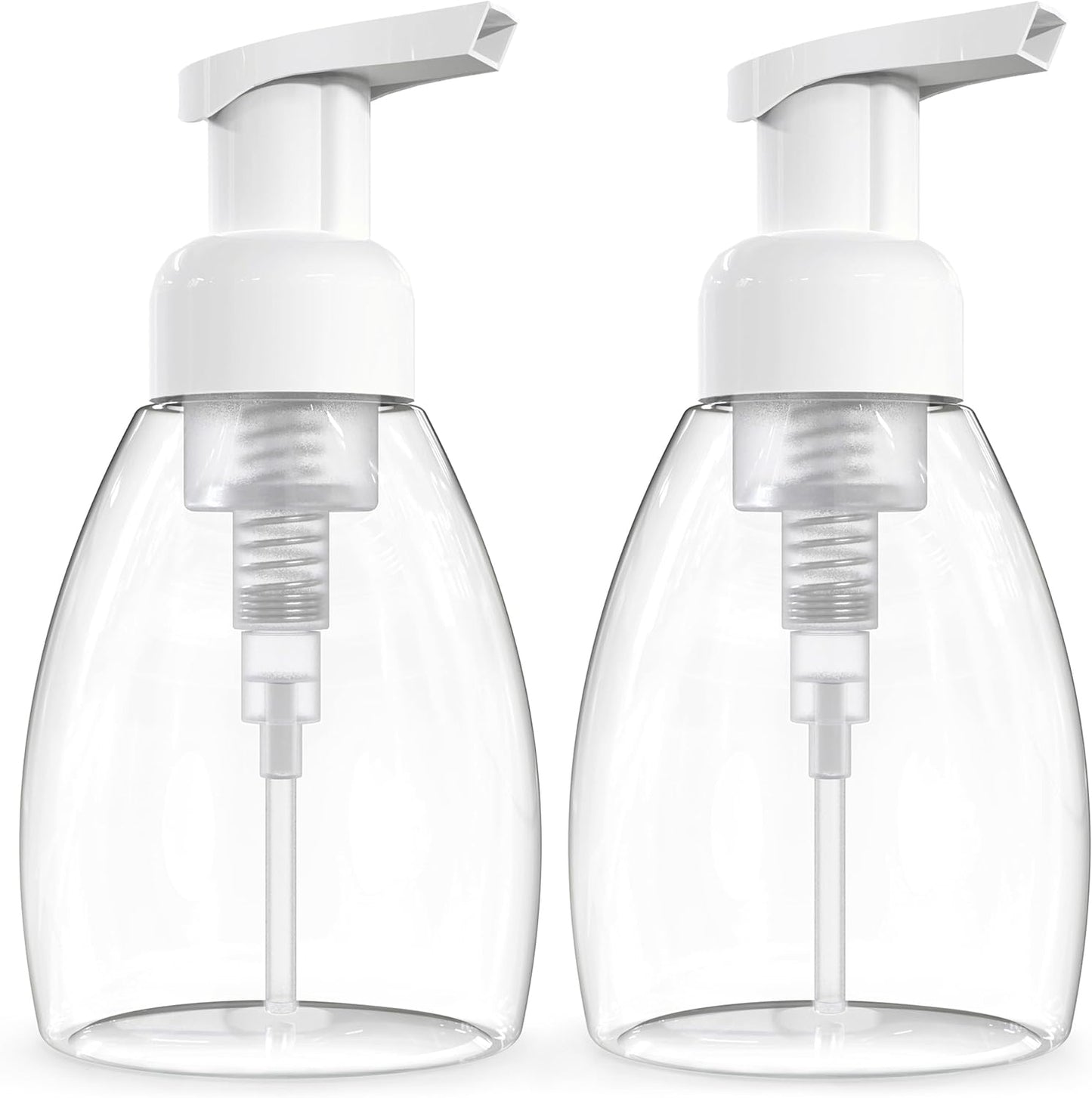 BRIGHTFROM Foaming Soap Dispenser Pump Bottles, BPA Free Empty Refilla