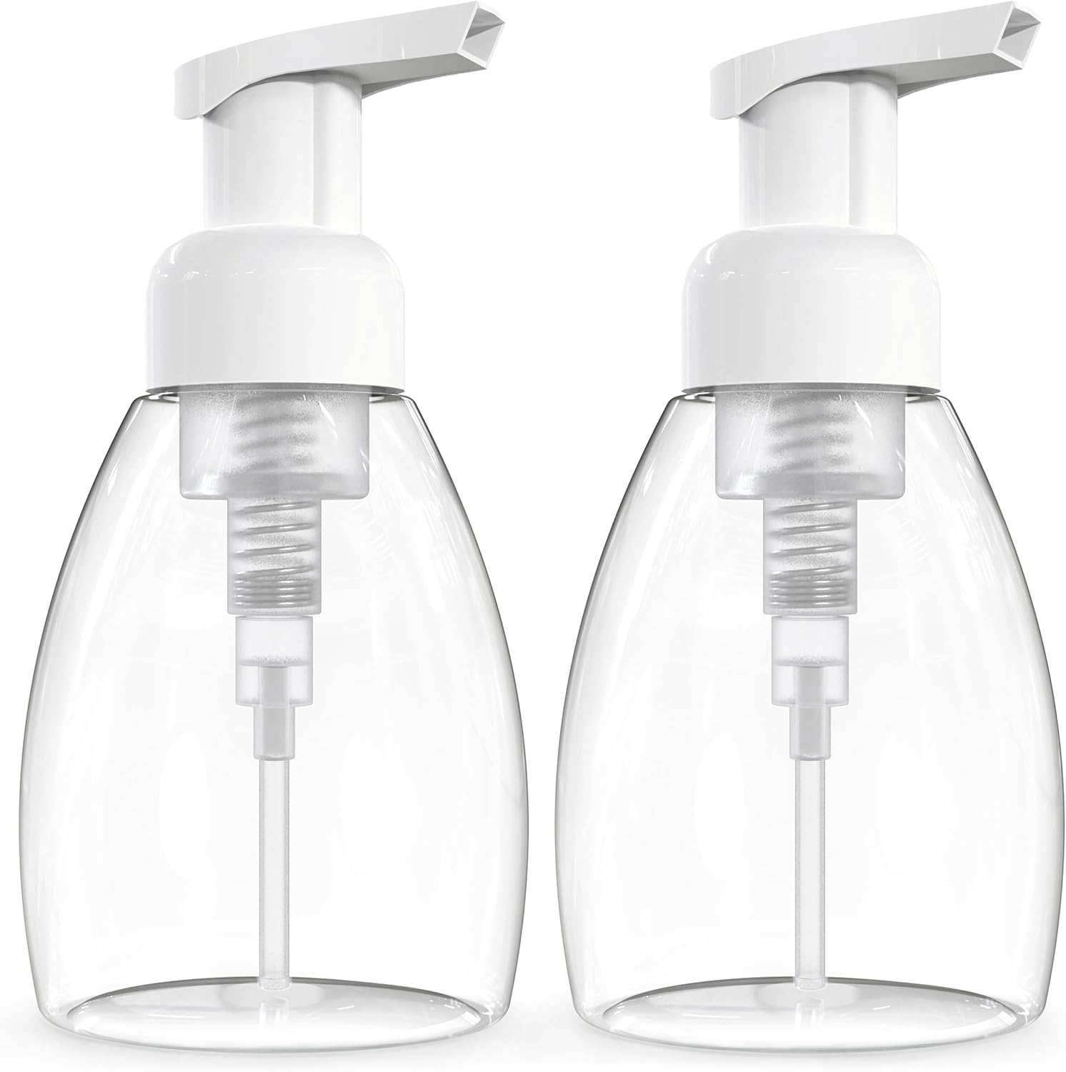 BRIGHTFROM Foaming Soap Dispenser Pump Bottles, BPA Free Empty Refilla