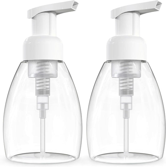 BRIGHTFROM Foaming Soap Dispenser Pump Bottles, BPA Free Empty Refilla