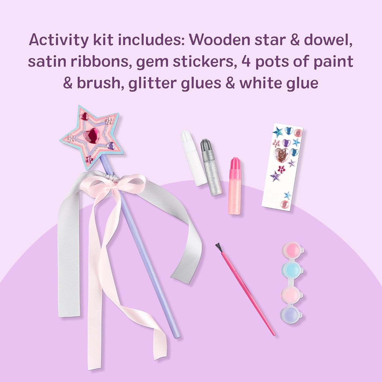 Melissa & Doug Created By Me! Paint & Decorate Your Own Wooden Princes
