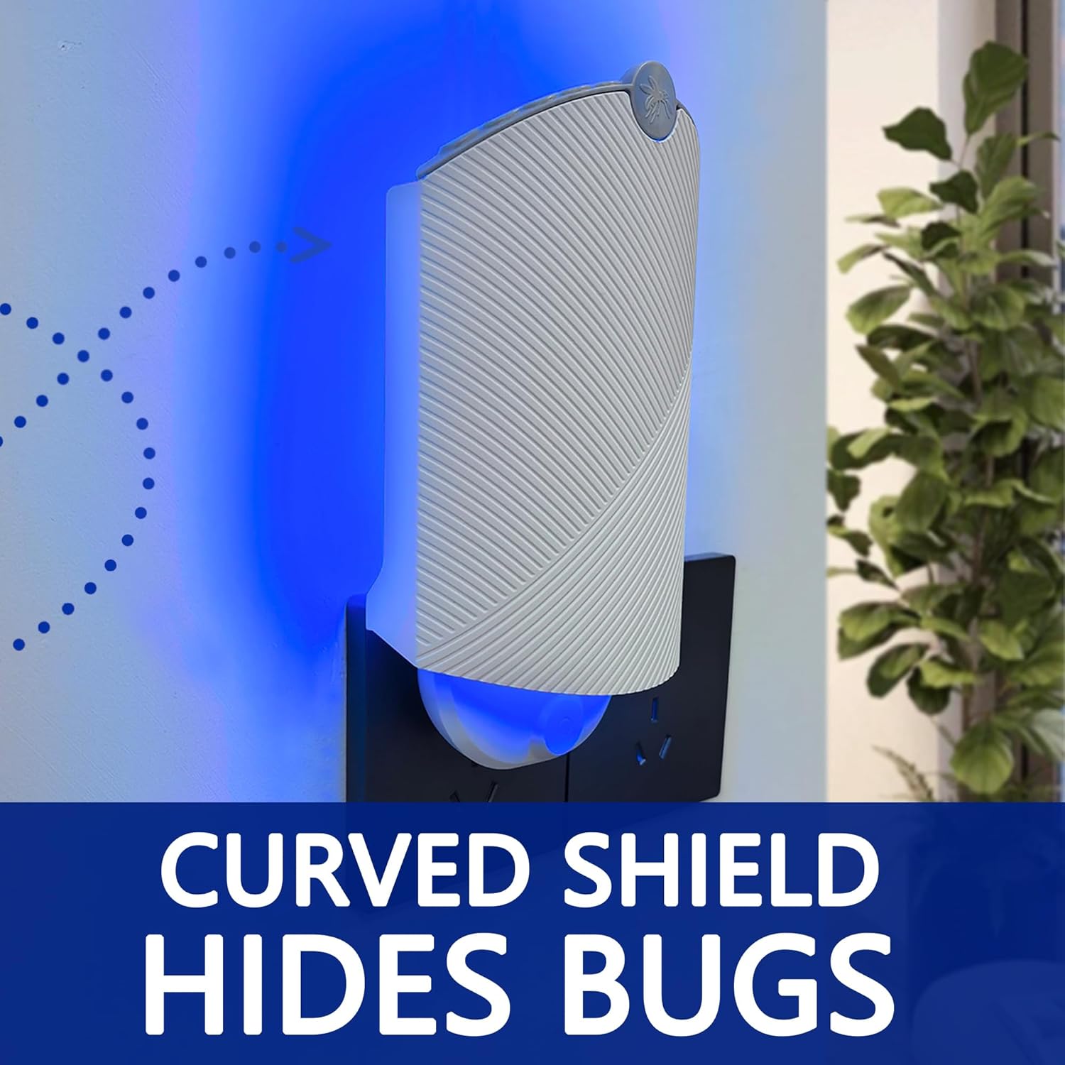 Flying Insect Trap (1 Stater & 3 Refill Cartridges), UV Light Indoor B