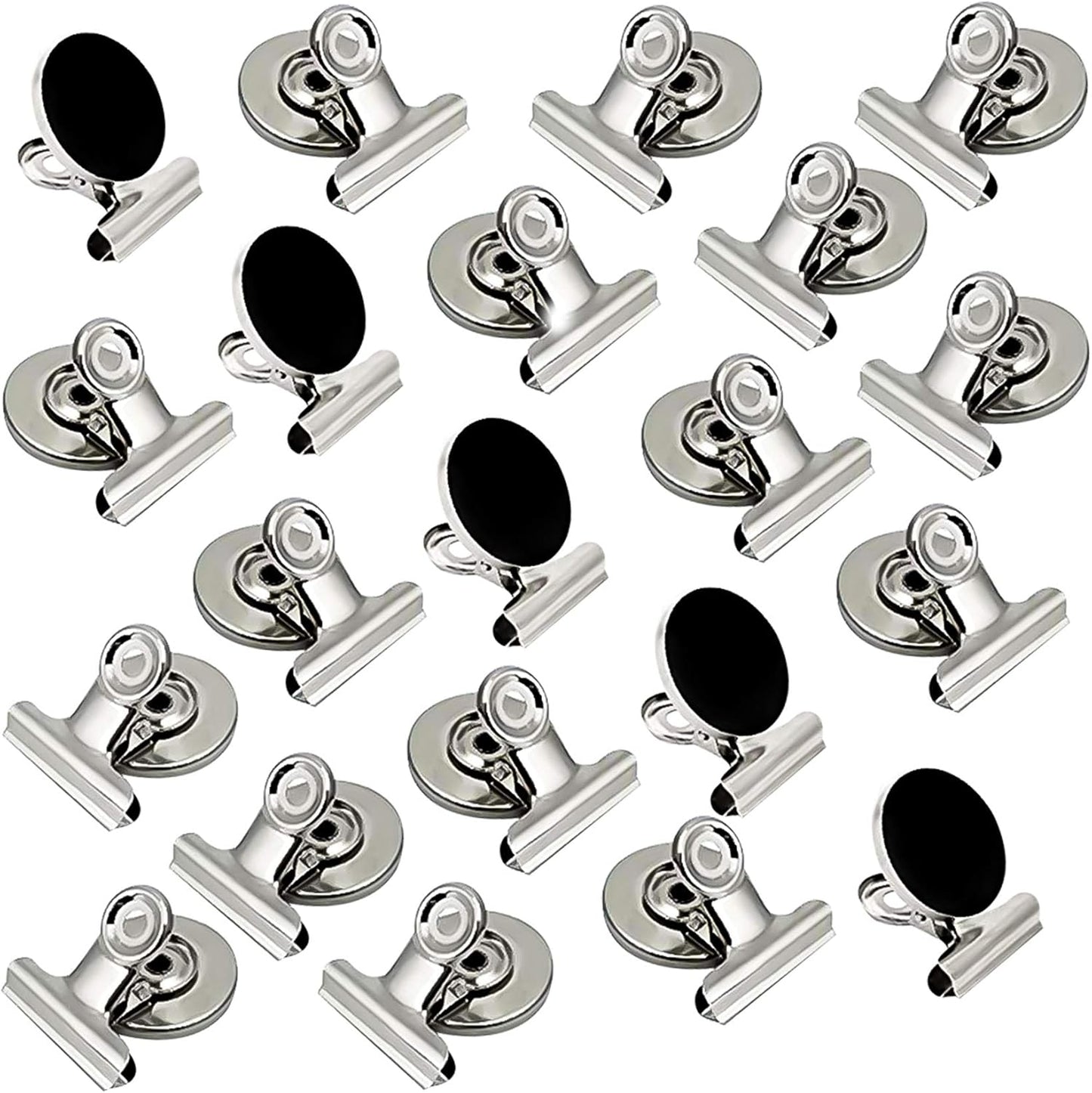 VNDUEEY 20 Pack Fridge Magnets Refrigerator Magnets, Strong Magnetic Clips Heavy Duty, Magnet Clips for Whiteboard, Magnets for Fridge Locker Office Accessories, Classroom Teacher Supplies