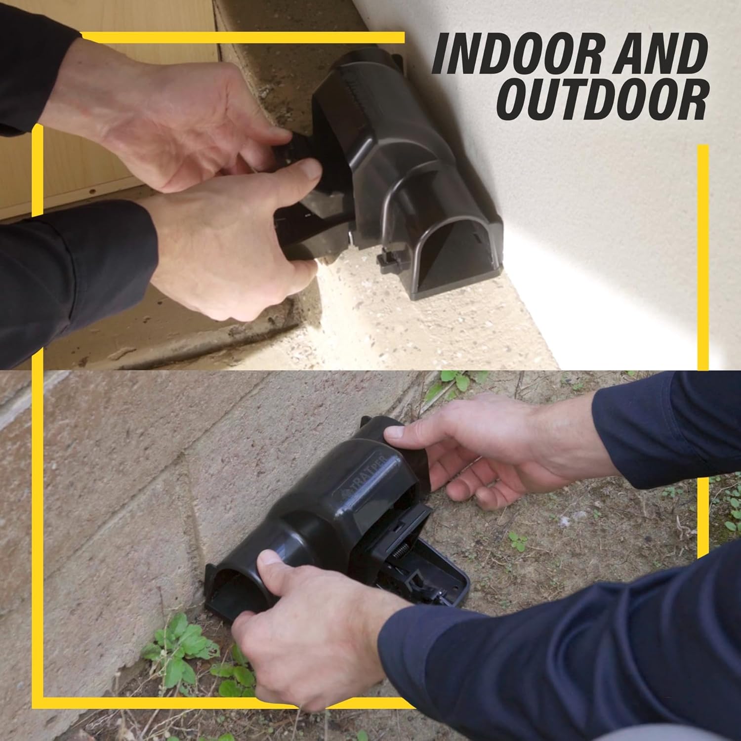 TRATPER Rat and Chipmunk Traps. Prevents Accidental Triggering with Du
