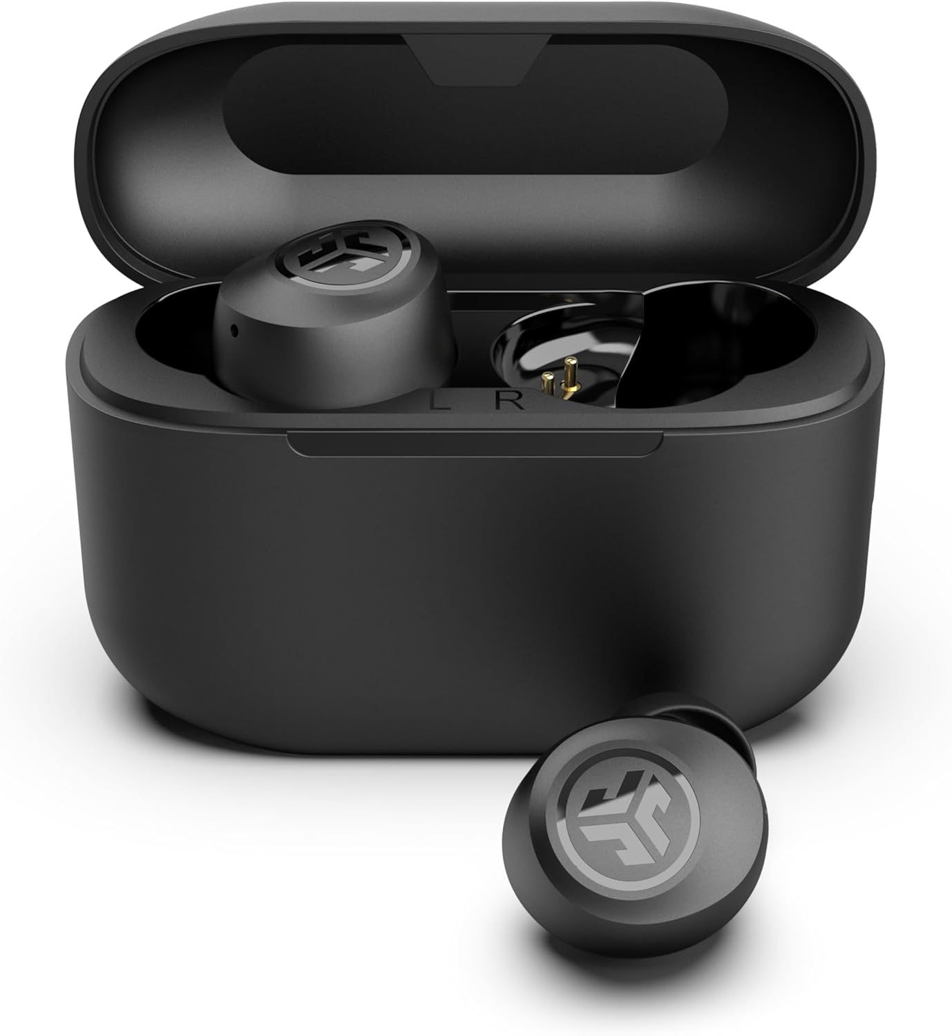 JLab Go Air Pop+ True Wireless Earbuds, in Ear Headphones, Bluetooth E