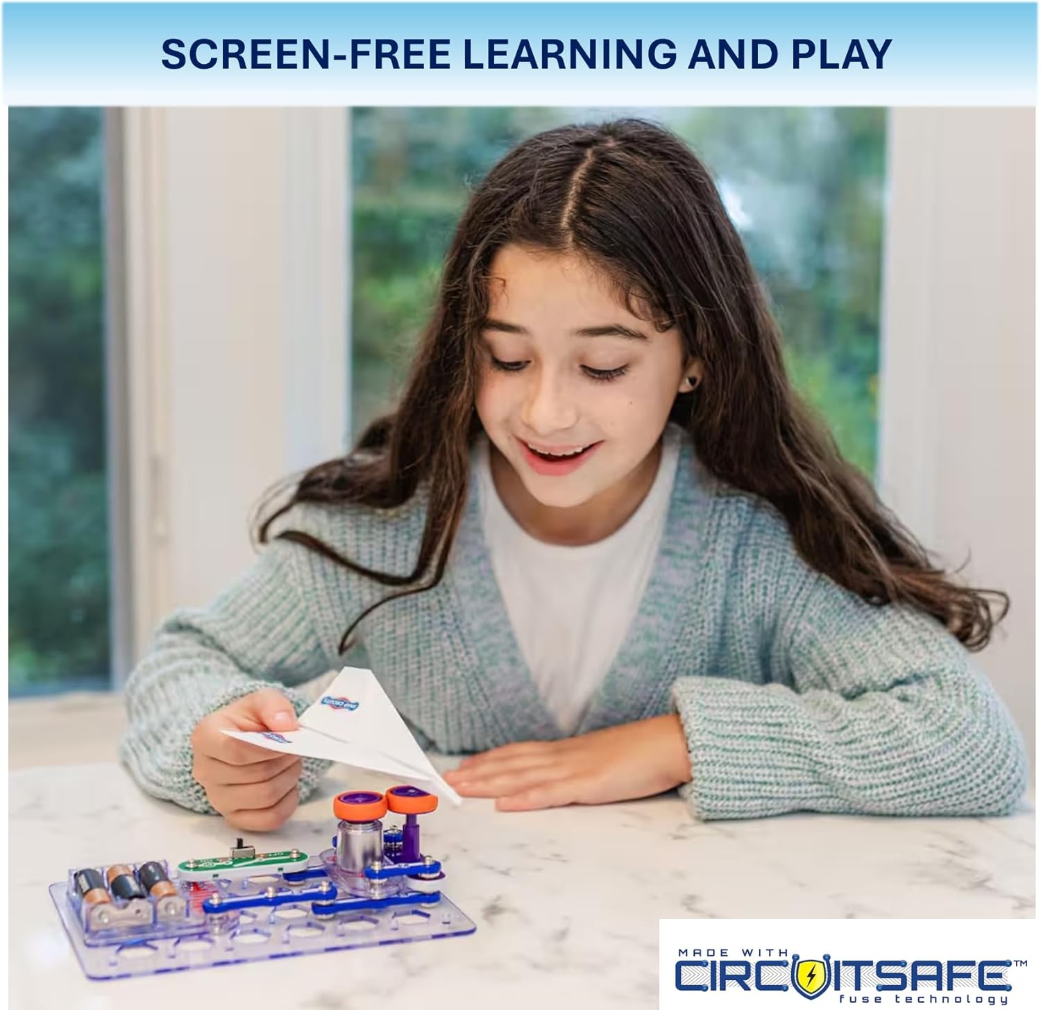 Snap Circuits Flight Deck Science/STEM Toy kit | Ages 8+ | Constructio