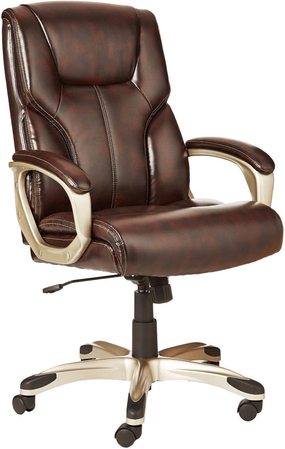 Amazon Basics Executive High Back Office Chair, Adjustable Height, Til