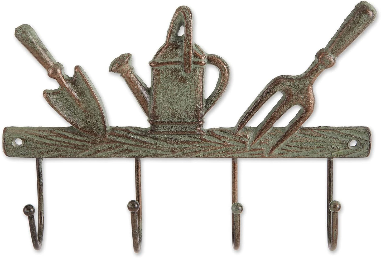 DII Decorative Cast Iron Wall Hook Collection, Garden Tools