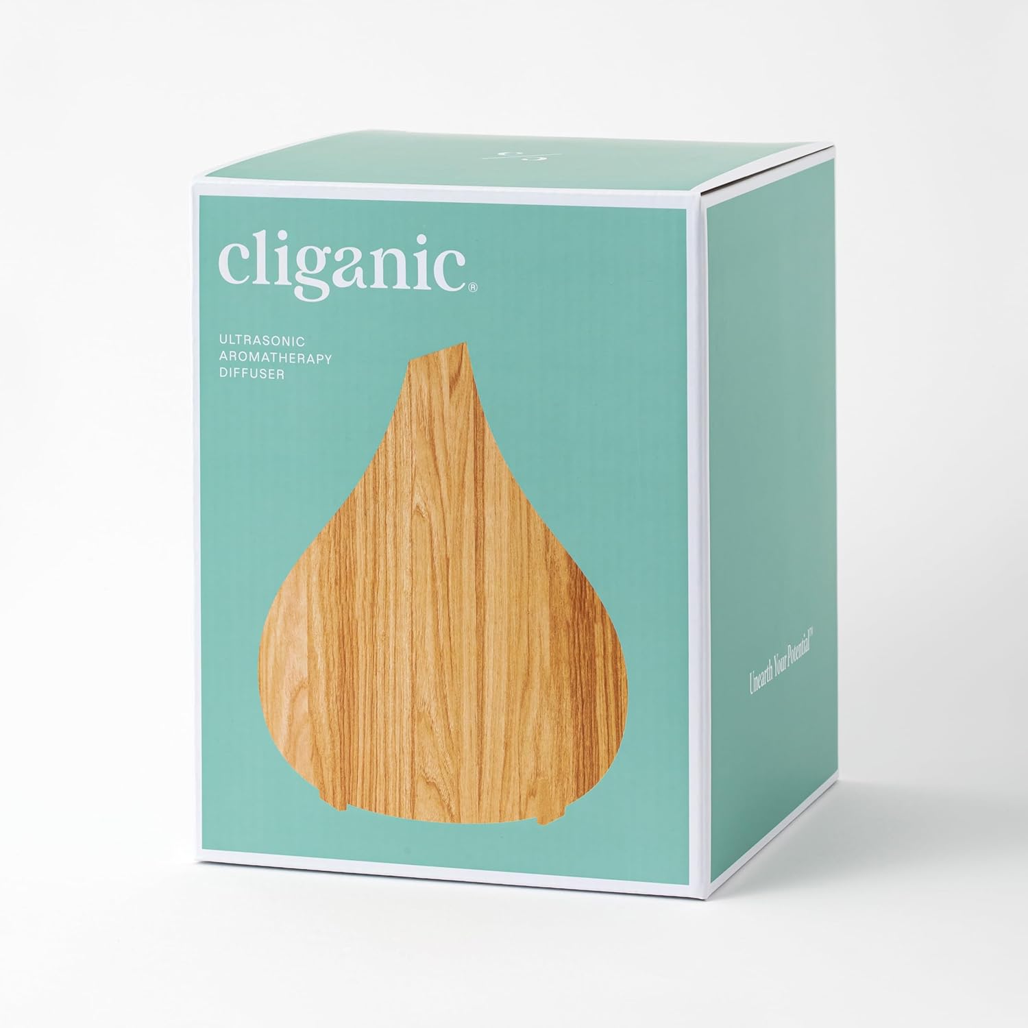 Cliganic Ultrasonic Aromatherapy Diffuser, 400ml Ultrasonic for Essent