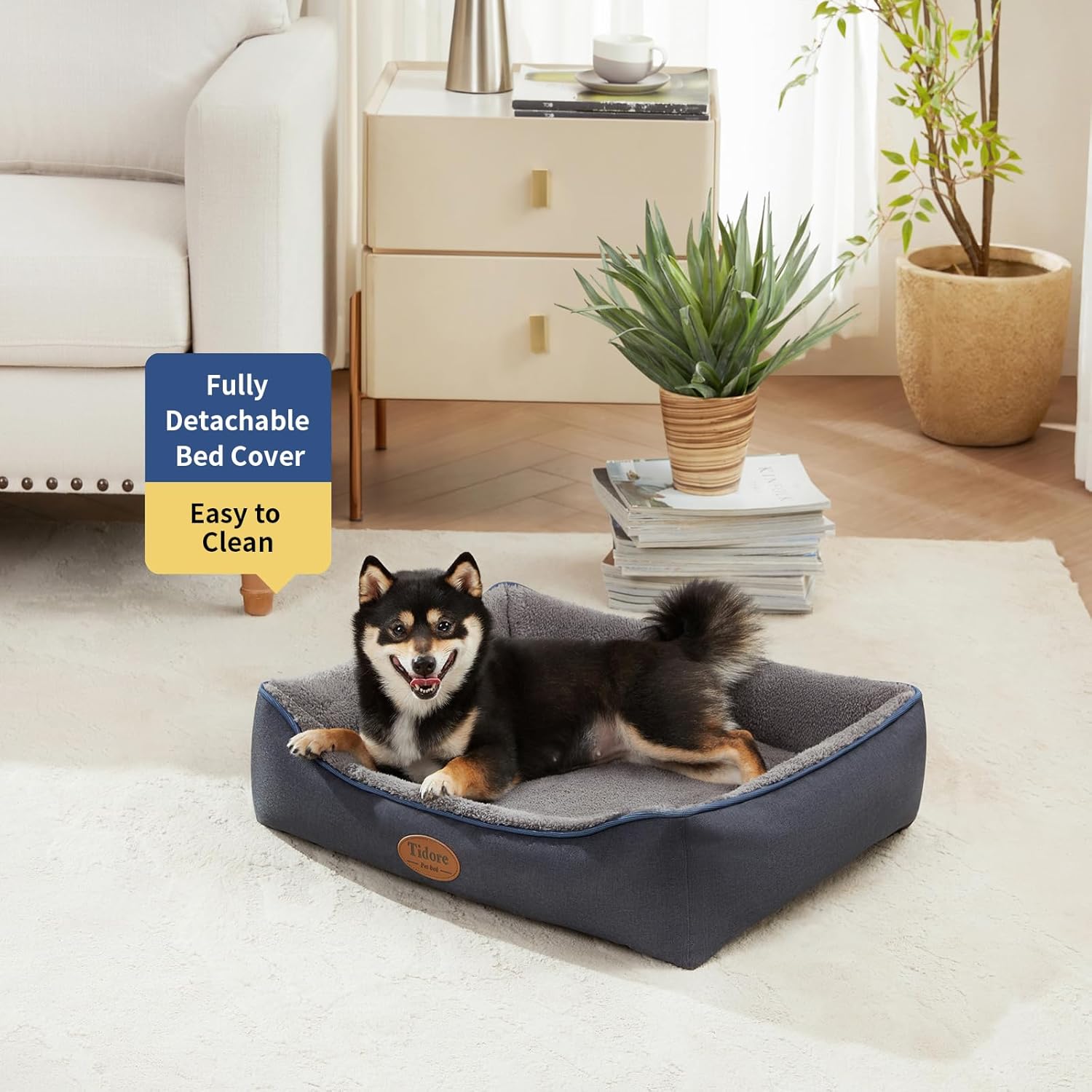 Orthopedic Dog Beds Medium Sized Dog, Durable Egg Crate Foam Sofa Dog 