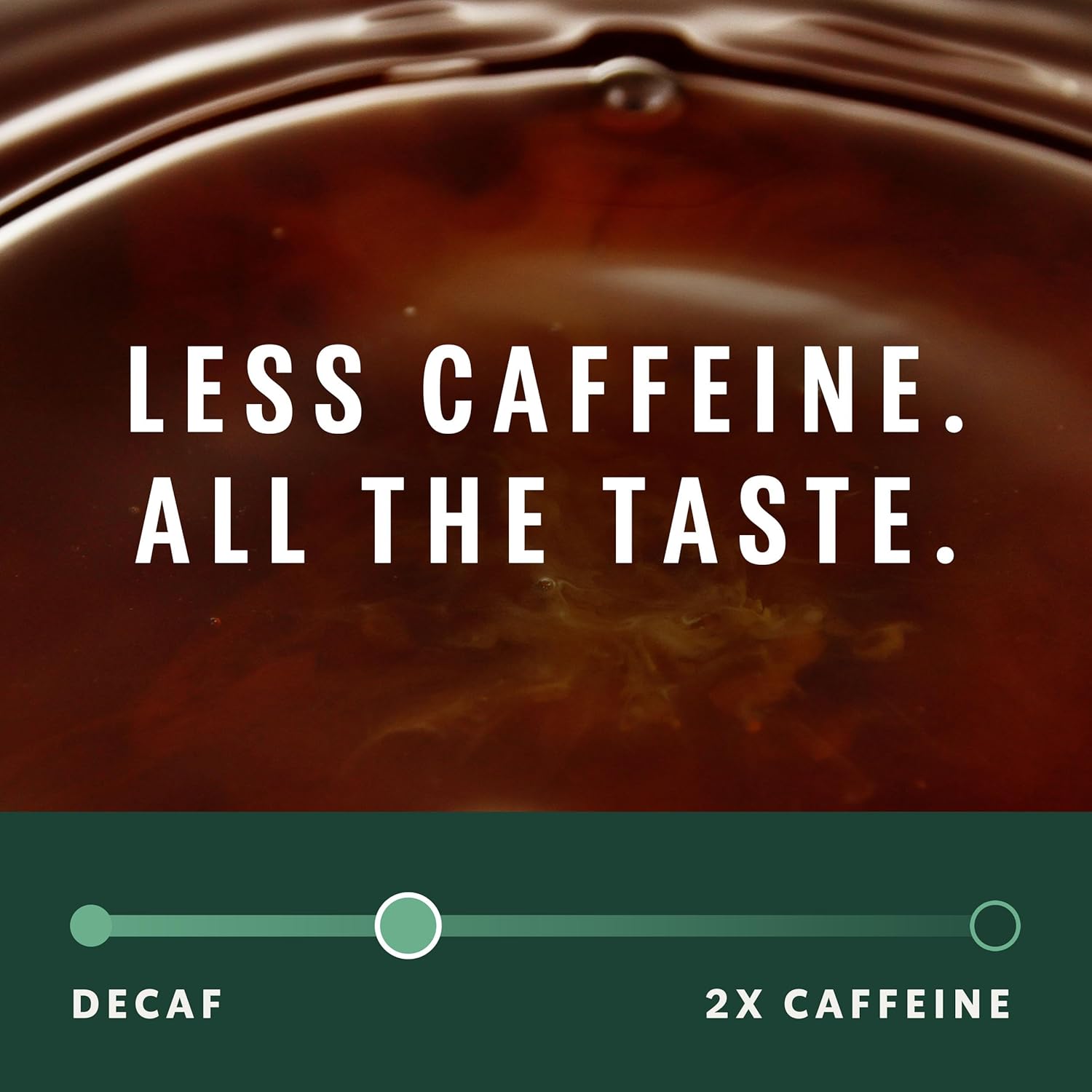 Starbucks K-Cup Coffee Pods, Medium Roast Hot or Iced Coffee, Half-Caf