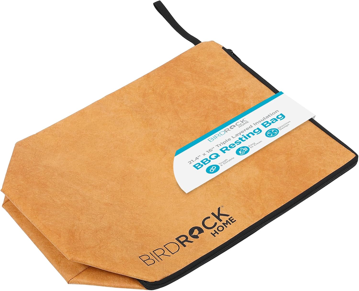 BIRDROCK HOME BBQ Resting Bag - Triple Layer Insulated Meat Resting Ba