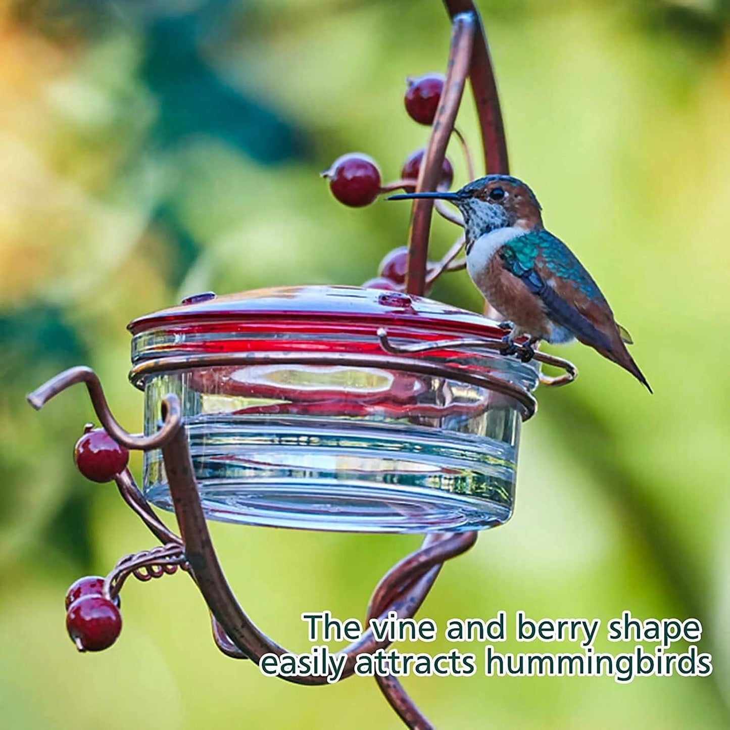 Easy to Clean Hummingbird Feeders for Outdoors Best Hummingbird Feeder Suitable for Watching Birds Up Close Spring Summer Decor Bird Feeder