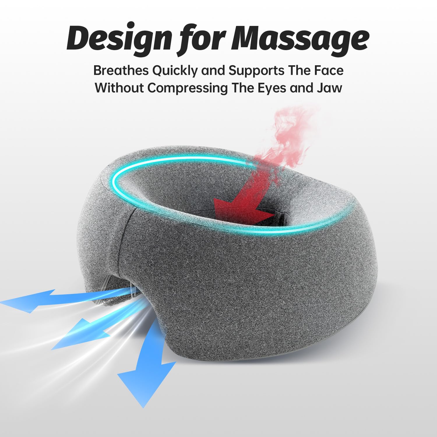 Face Down Pillows for Massage Table, Massage Headrest for Bed, Face Pi