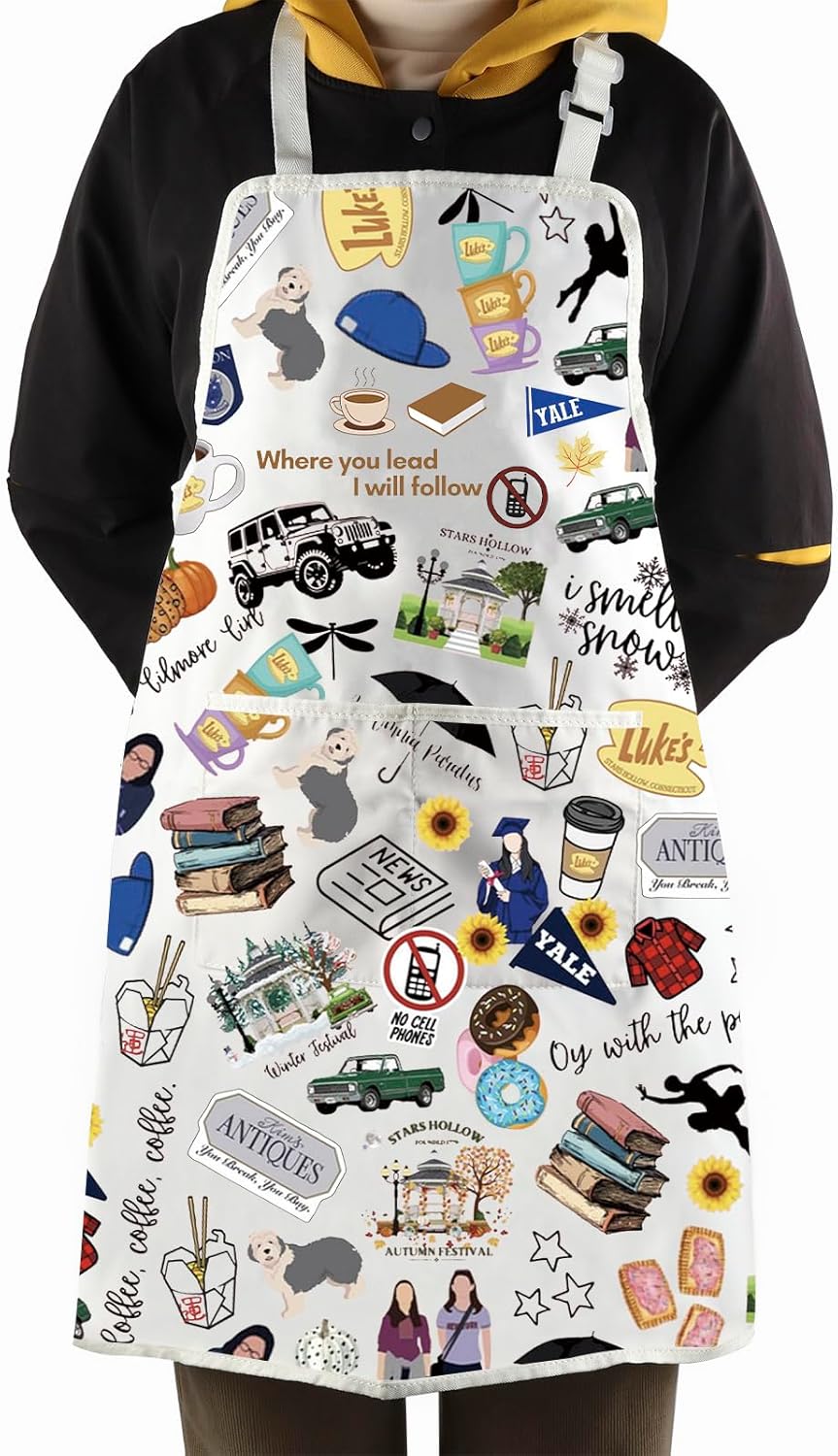 WCGXKO TV Show Merchandise Luke’s Fans Gift TV Show Inspired Gift for Women Friends Fans