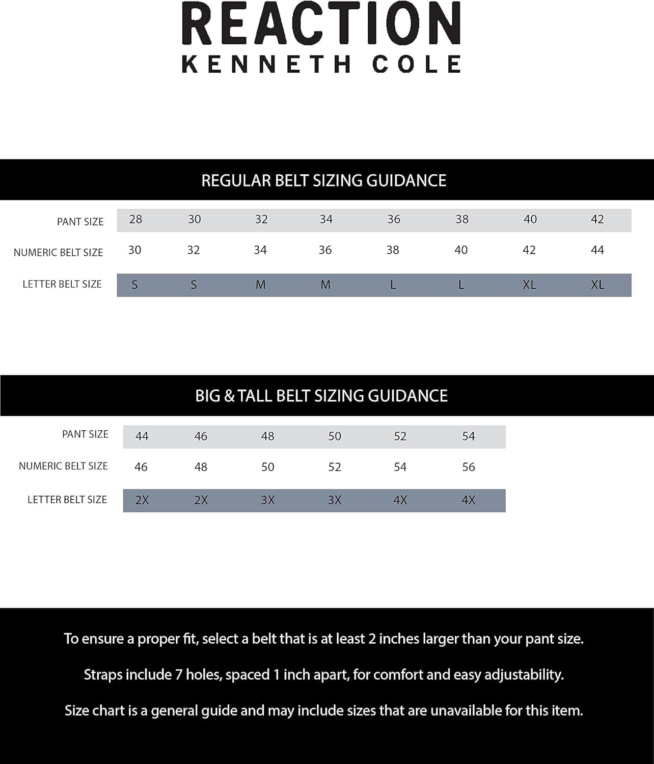 Kenneth Cole REACTION Men's Perfect Fit Adjustable Belt – Track Lock a