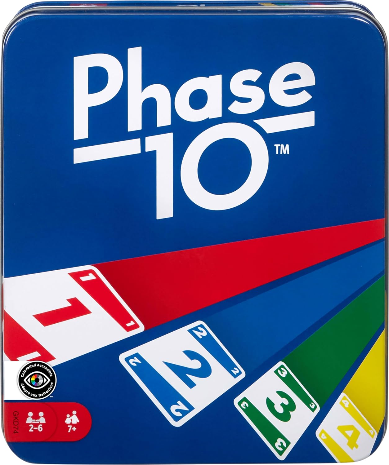 Mattel Games Phase 10 Card Game with 108 Cards, Makes a Great Gift for