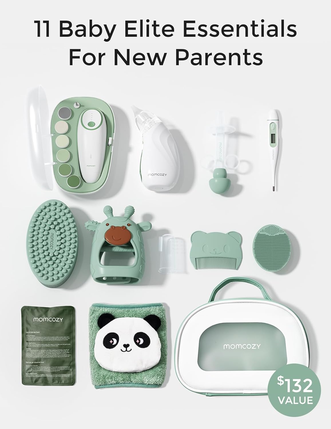 Momcozy Elite Baby Kit, Superior Baby Shower & Registry Essential Kit 