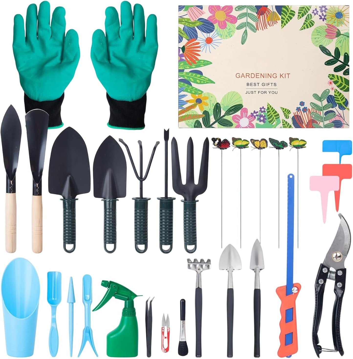 Christmas Count Down - 24 Days Collectible Tool - Rust-Proof Garden To