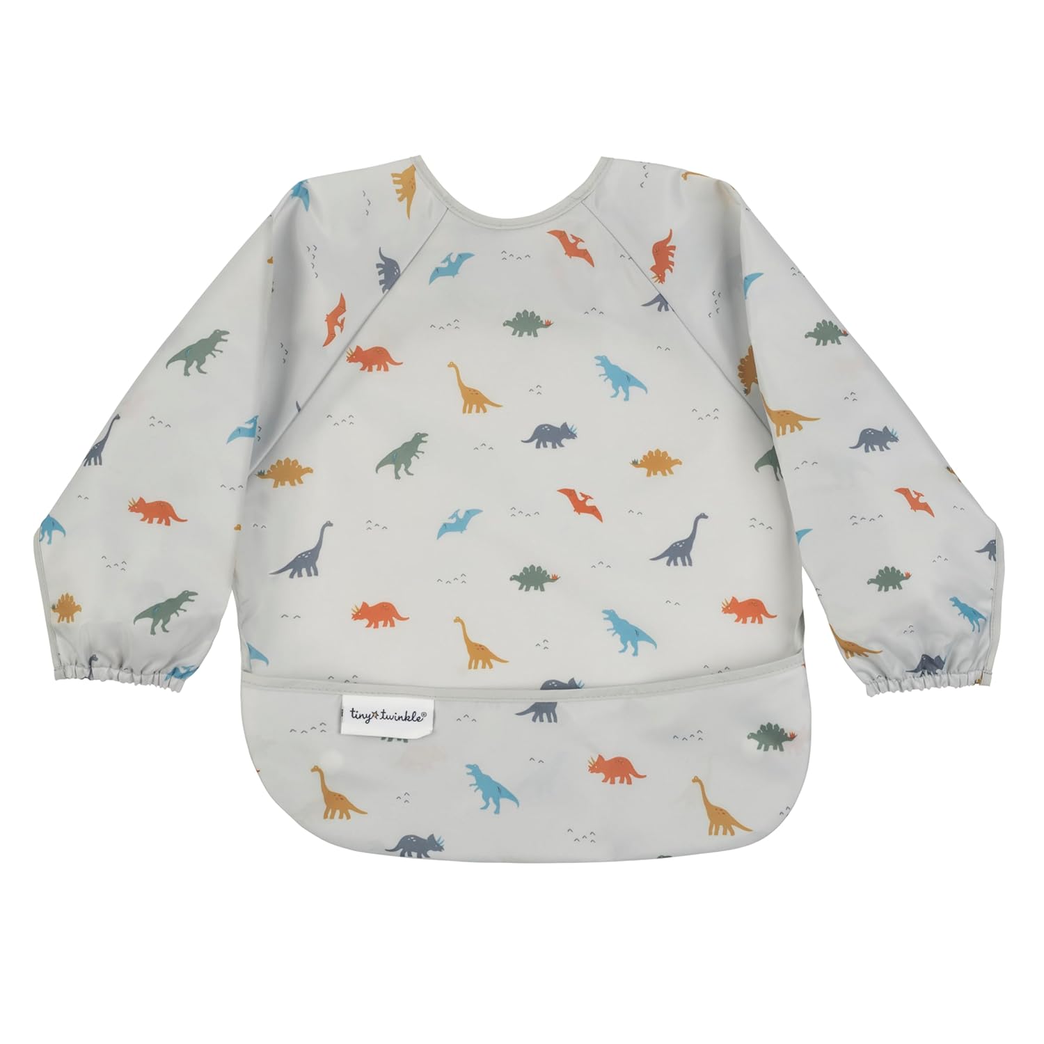 Tiny Twinkle Long Sleeve Bib for Babies & Toddlers | Waterproof Smock 