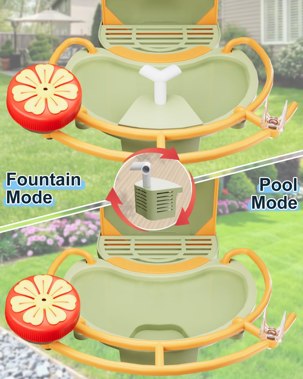 Bird Feeder with Camera, Smart Birdfeeder with Cam Solar Powered, 2K H