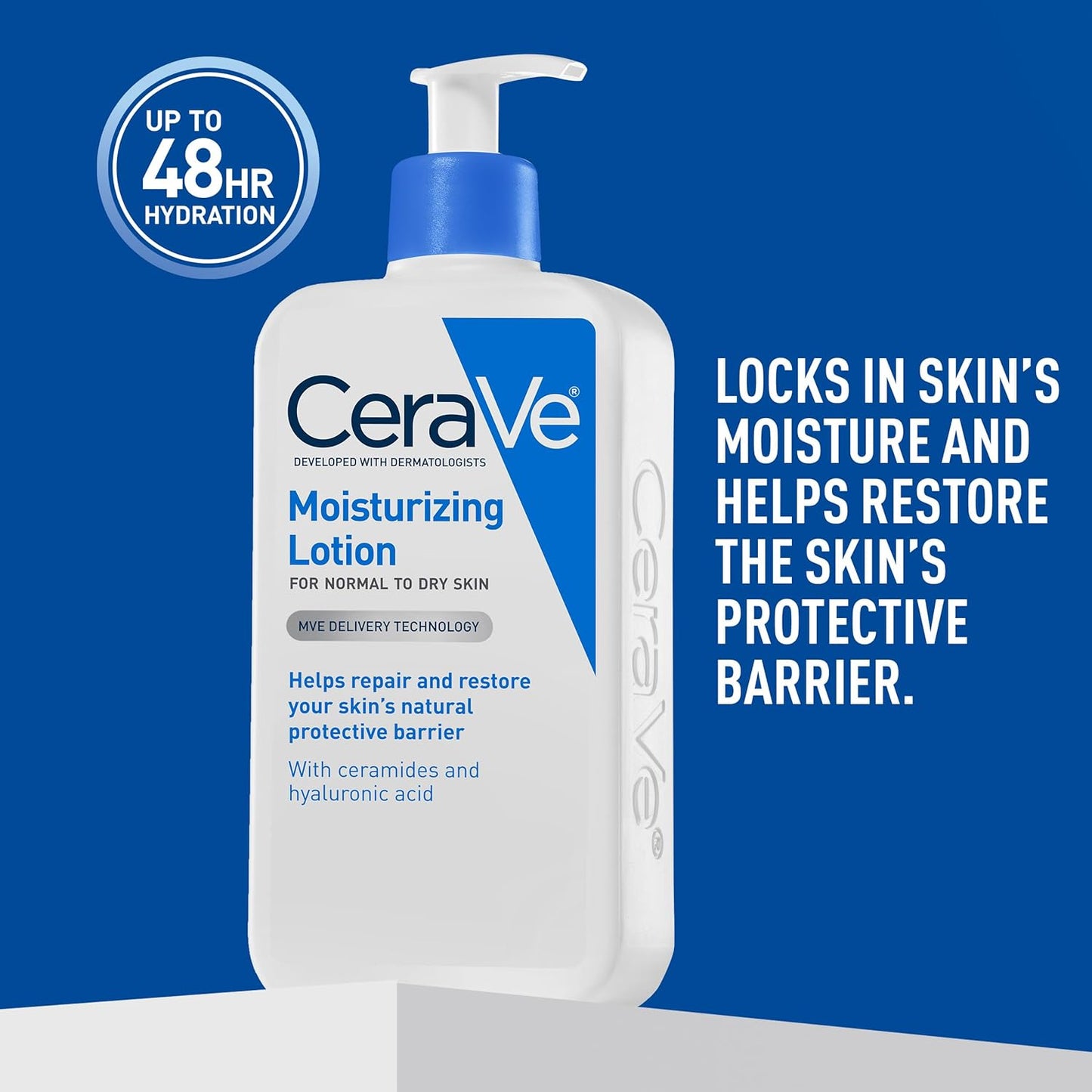 CeraVe Daily Moisturizing Lotion for Dry Skin, Body Lotion & Face Mois