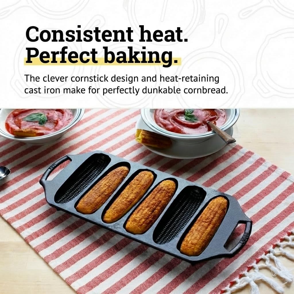 Lodge Cast Iron Cornstick Pan