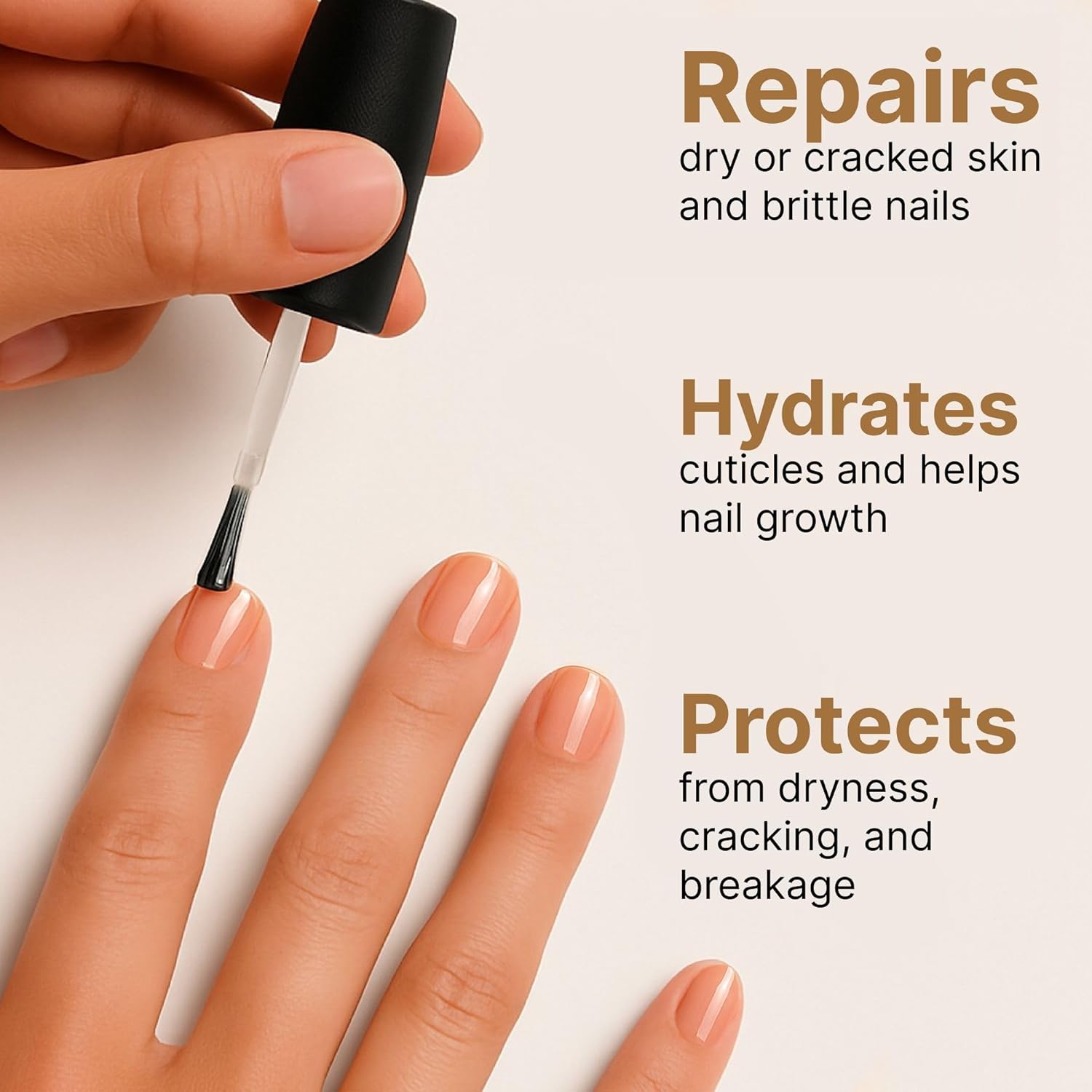 C CARE Sweet Almond Cuticle Oil For Nails - Repairs Cuticles Overnight