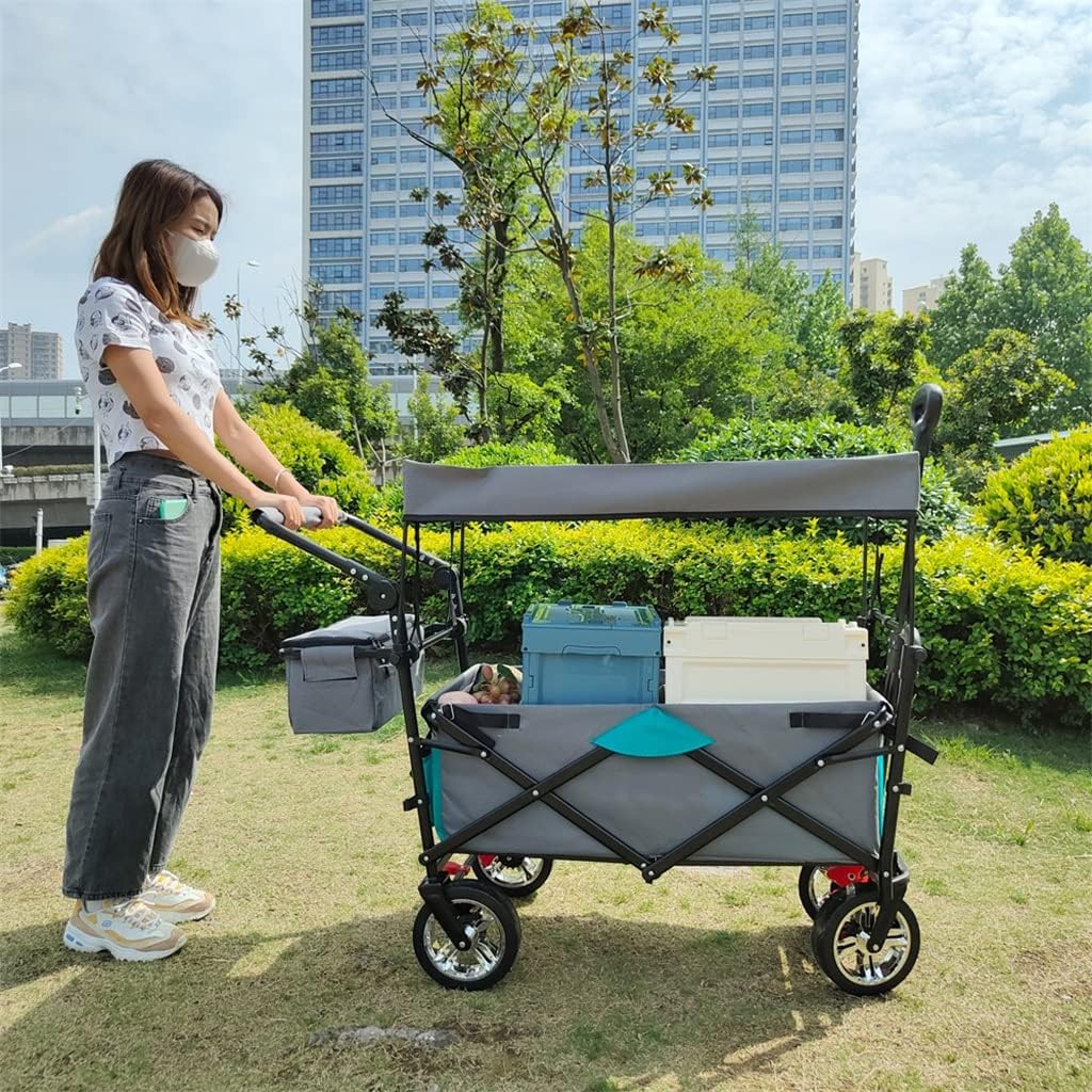 JSEIAJB Folding Outdoor Utility Crow Garden Portable Crow Shopping Beach Camping Sports Drart