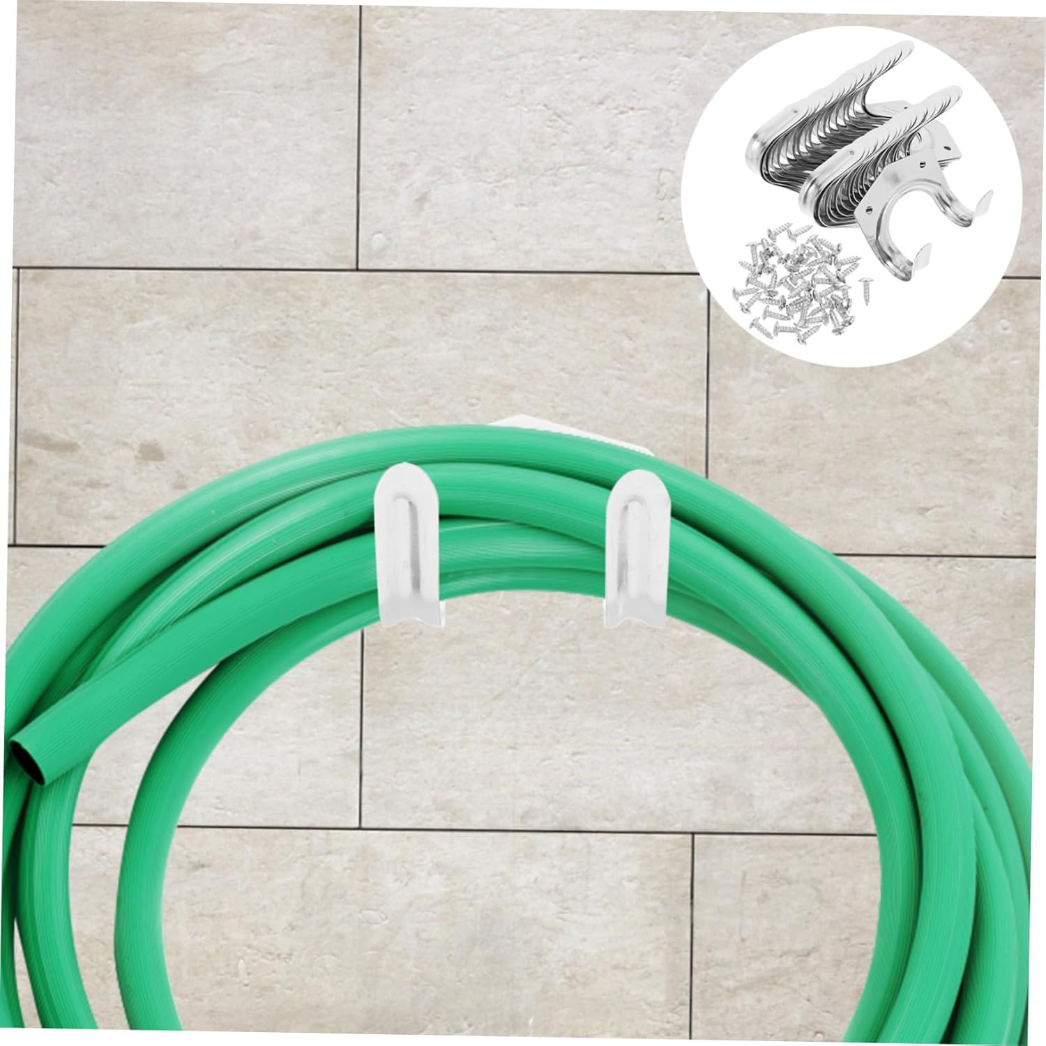 BESTOYARD 20pcs Heavy-Duty Metal Utility Hooks for Wall-Mounted Garage