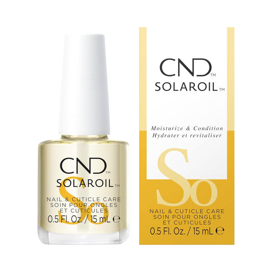 CND SolarOil Cuticle Oil, Natural Blend Of Jojoba, Vitamin E, Rice Bra
