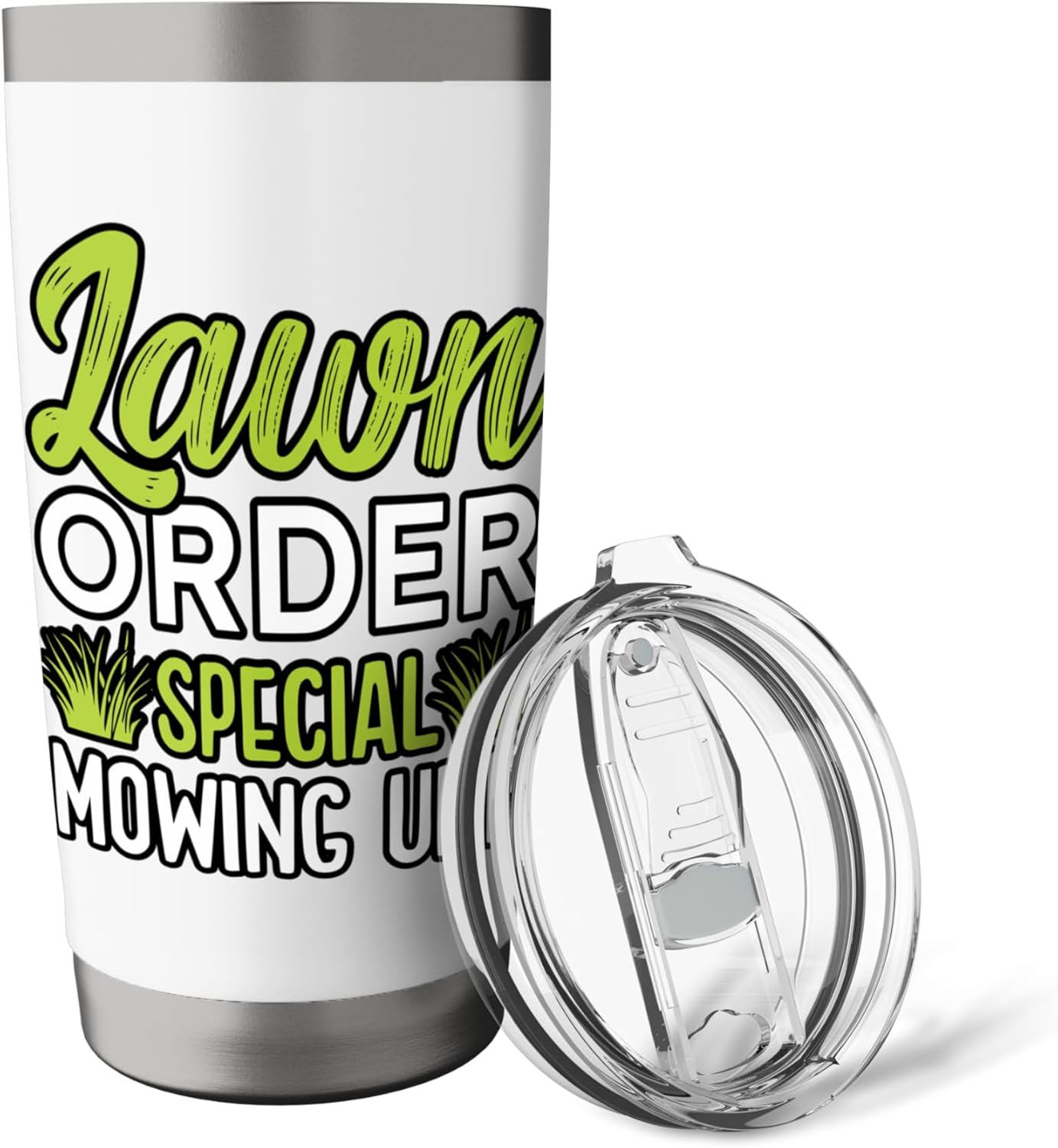 Lawn Order Special Mowing Unit - Landscaper Lawn Care Stainless Steel Insulated Tumbler