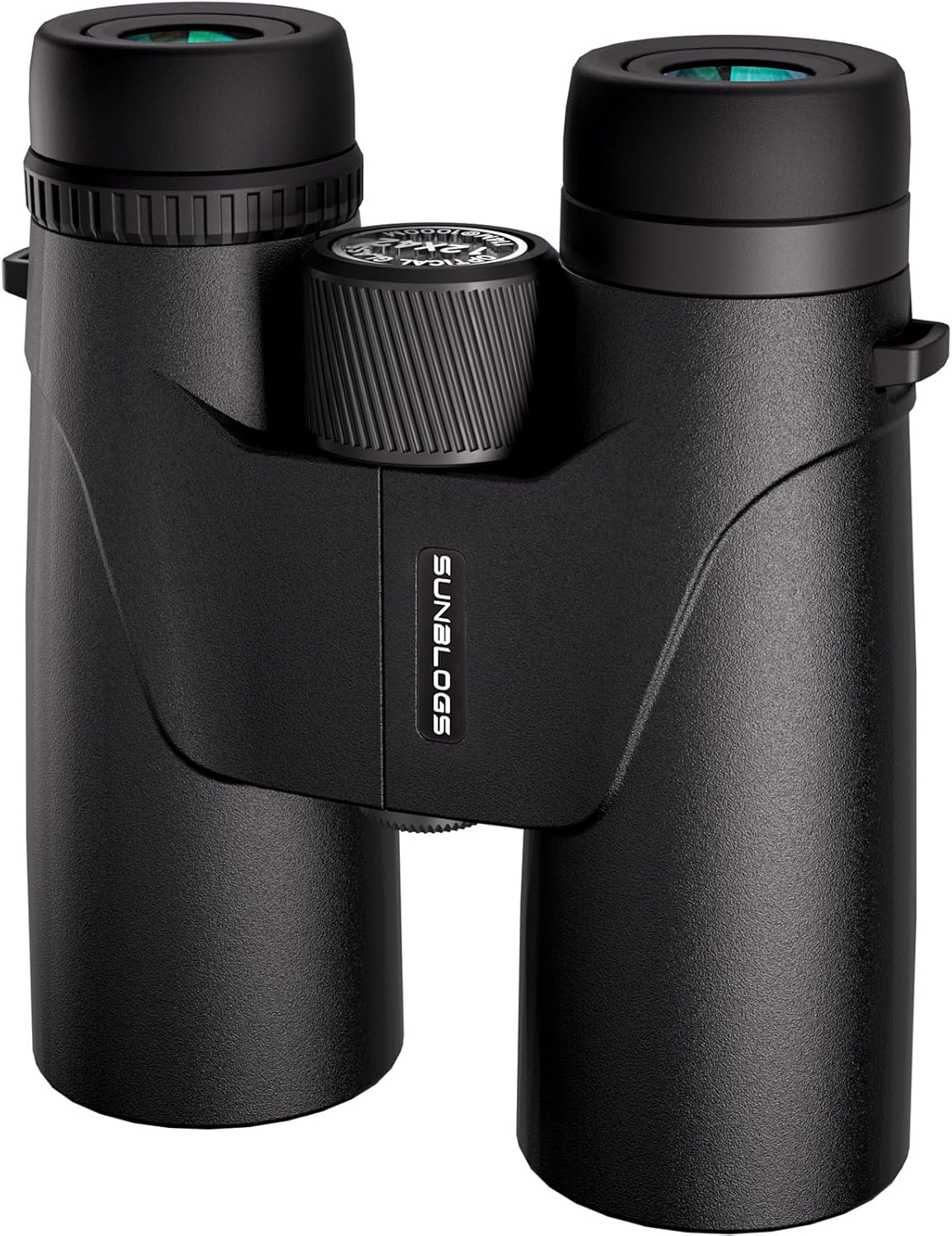 12x42 HD Binoculars for Adults High Powered - Waterproof BAK4 Prism Binoculars for Bird Watching, Hunting, Travel, Hiking & Opera - Super Bright Lightweight Binocular (Black)