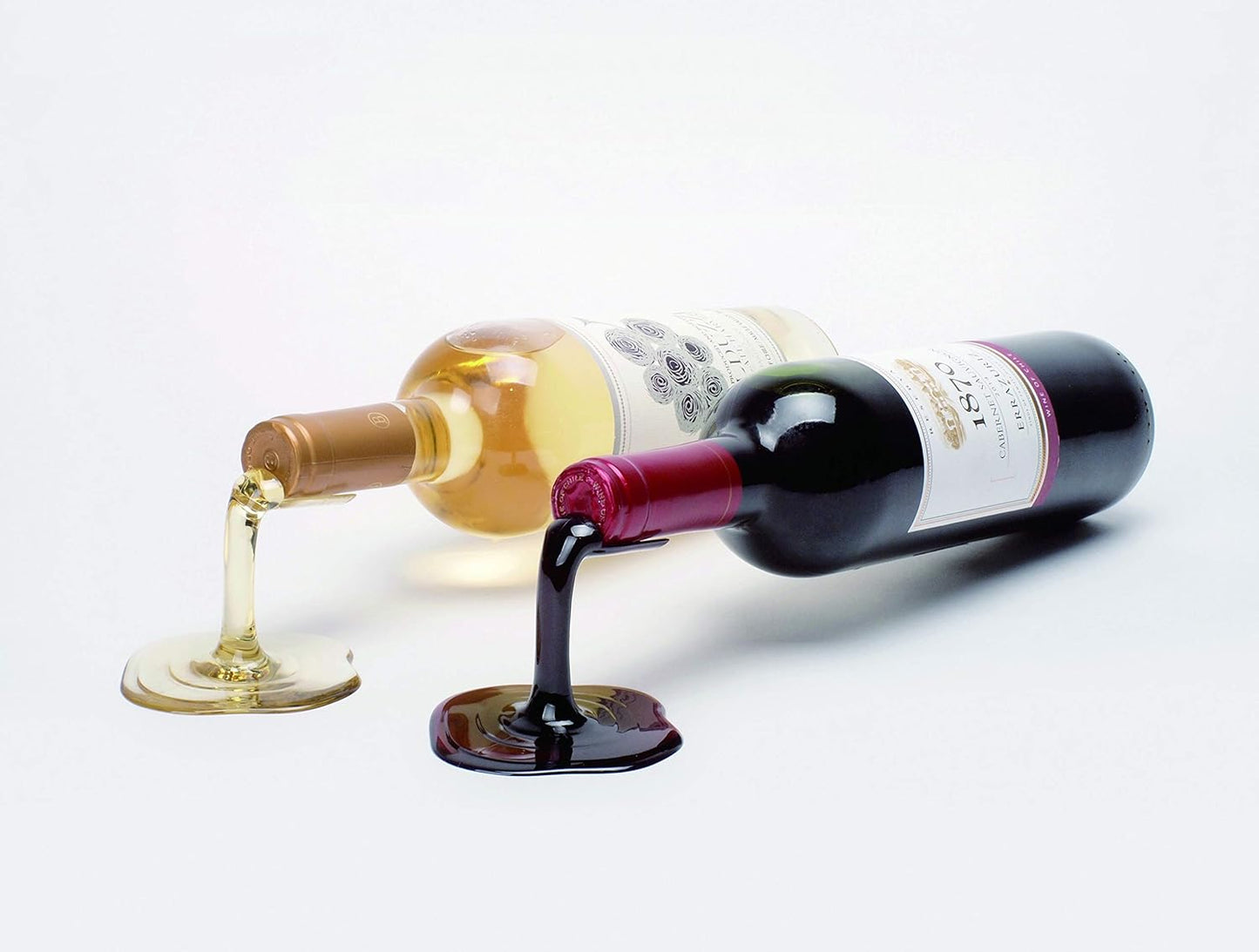 Spilled Wine Bottle Holder - Fun and Unique Way to Display Your Favori