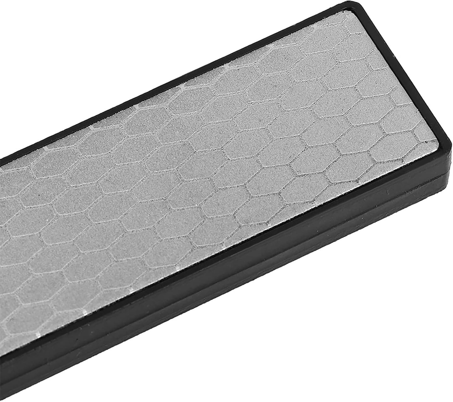 Double Sided Diamond Sharpener, Foldable Portable Anti-Slip Design with Diamond Sharpening Stone, for Kitchen Knives Scissors and Garden Tools
