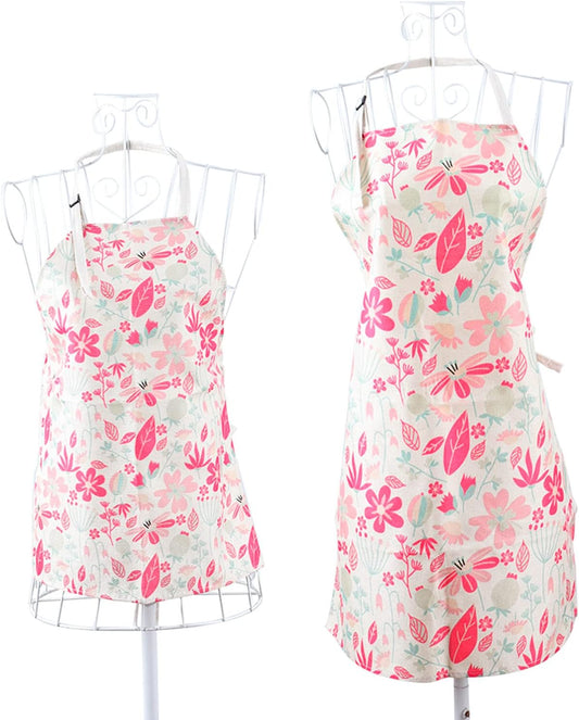 Matching Aprons for Kids and Adults,2 PCS Aprons for Women & Kids Apro