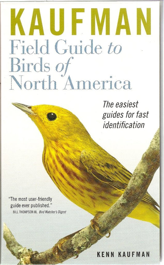 Kaufman Field Guide To Birds Of North America