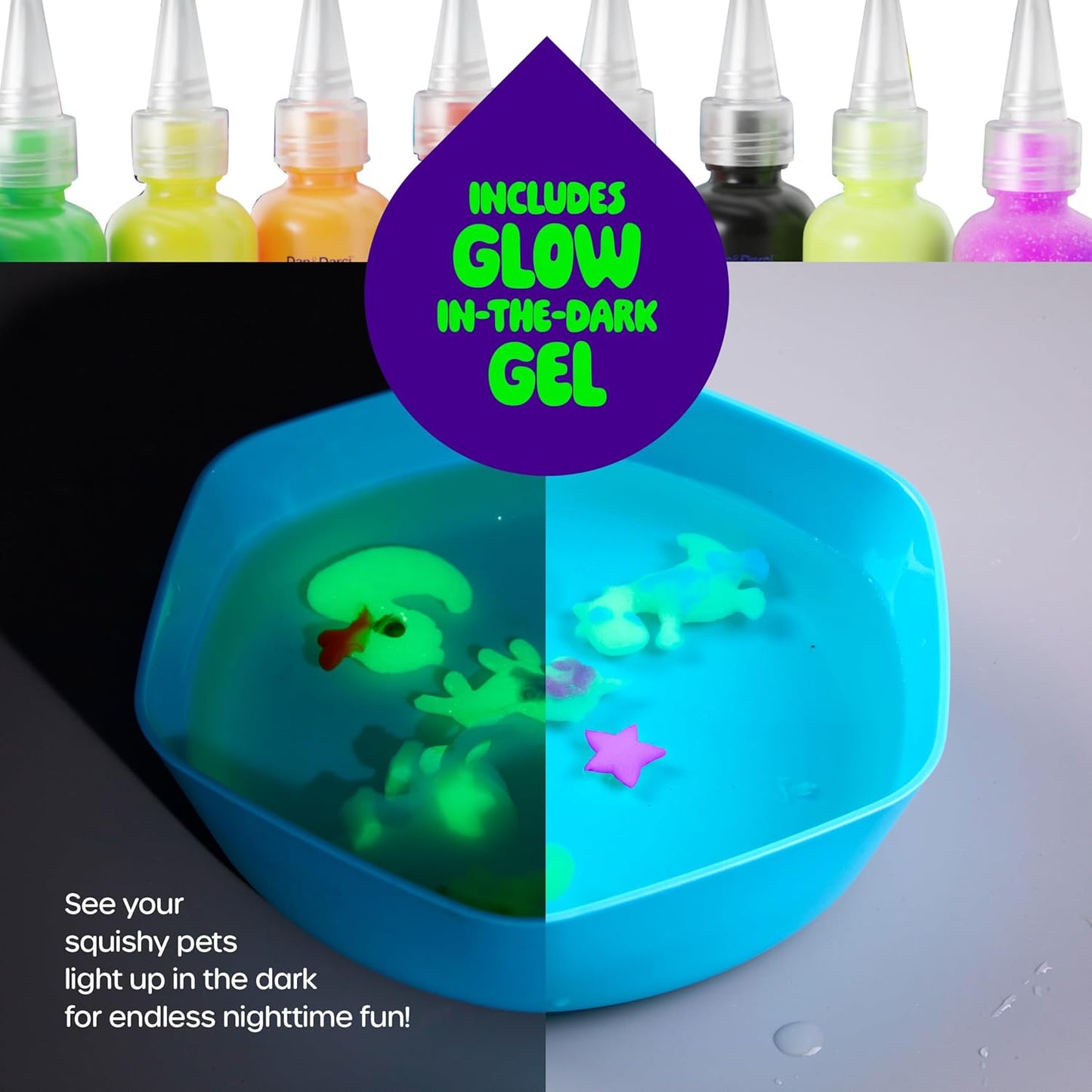 Dan&Darci Aqua Fairy Water Gel Kit for Kids - Easter Gift - Magic Elf 