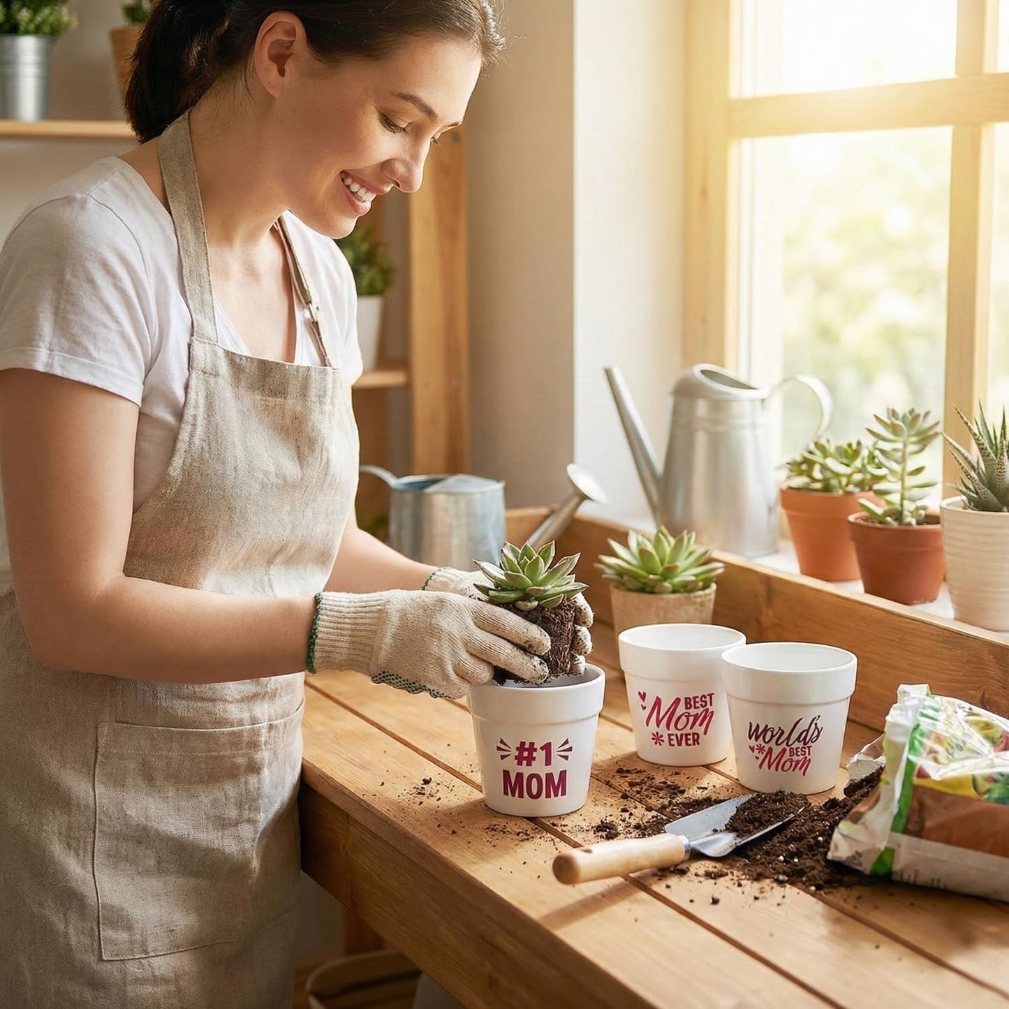 Fun Express Mother’s Day Flowerpots - 3 Pc