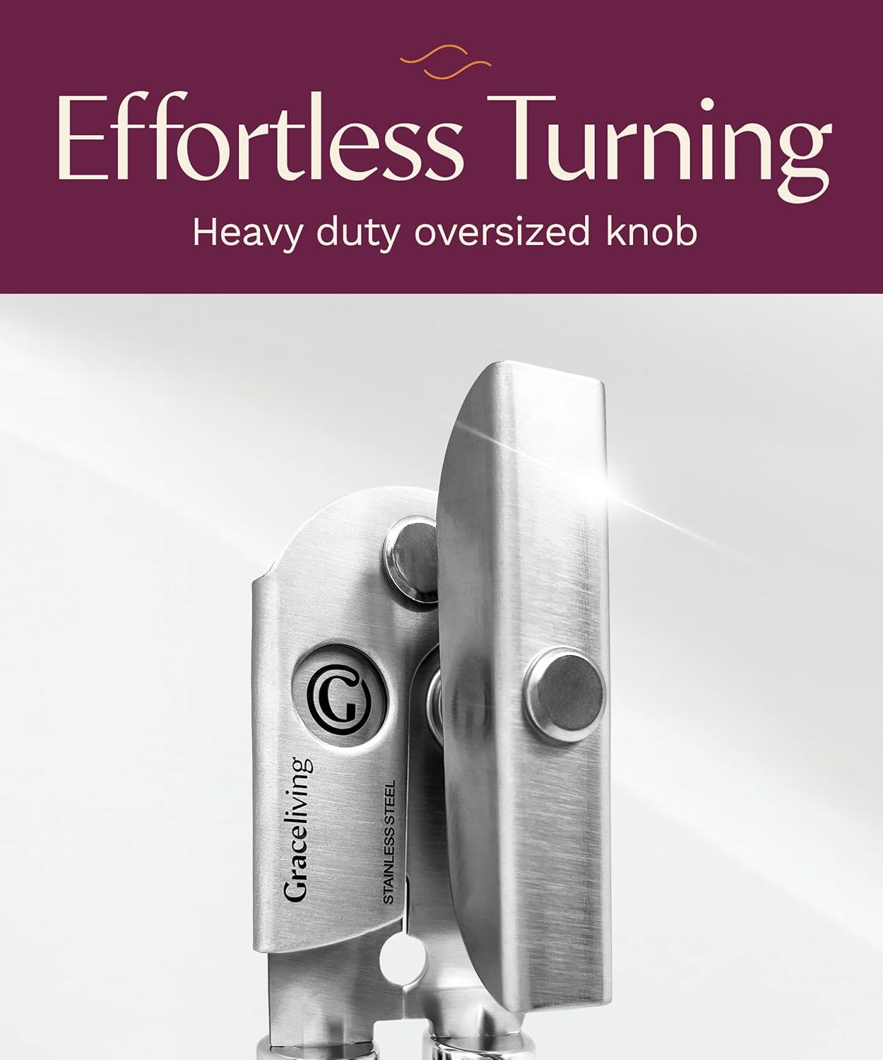Premium Multifunction Magnetic Manual Can Opener and Bottle Opener, He