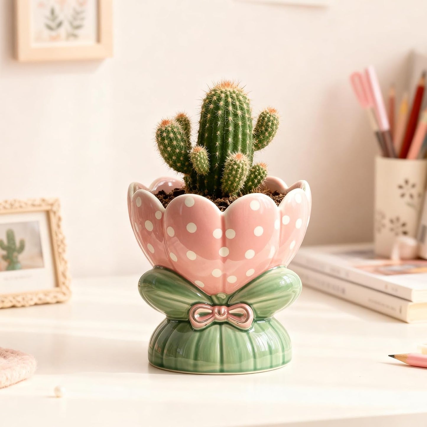 Flower Bouquet Planter Resin Molds, Floral Pen Container Makeup Organizer Candle Jar Silicone Molds, Epoxy Resin Casting Mold for Handmade & DIY Crafts, Perfect for Birthday Women Gift Home Decor