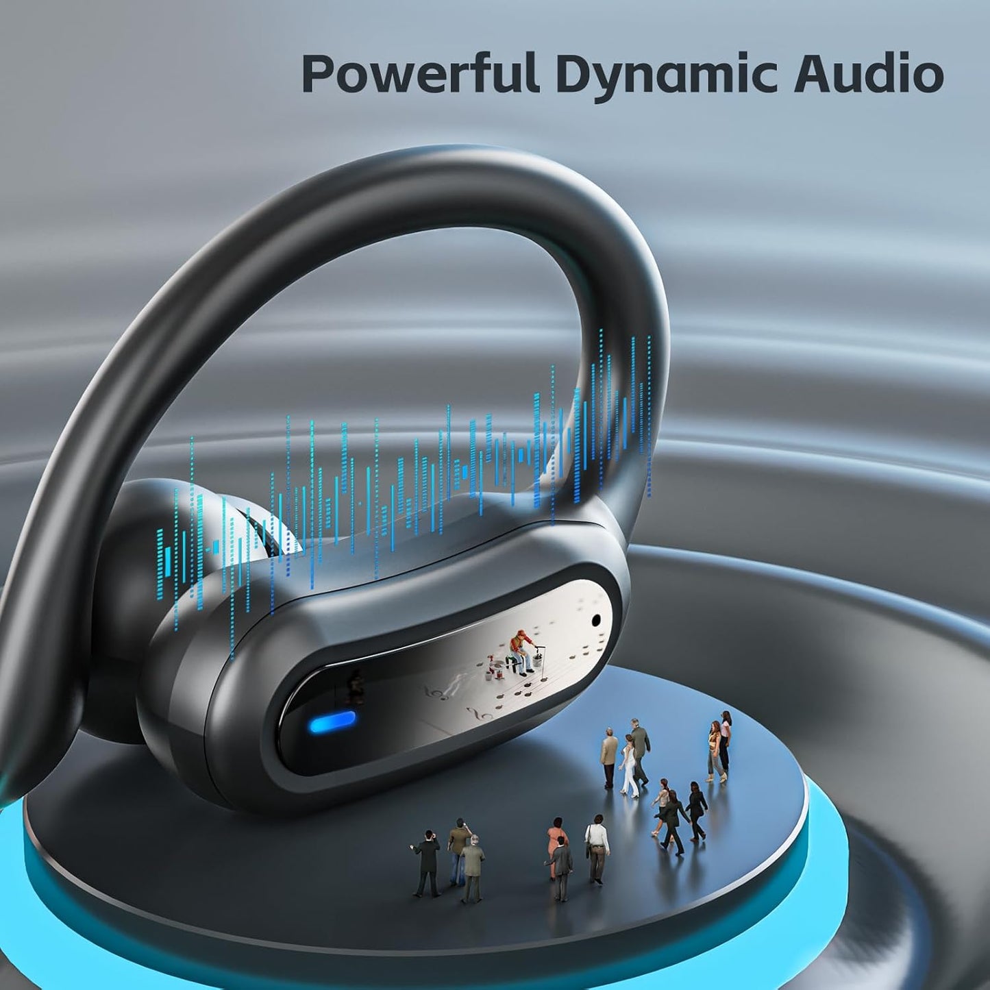Wireless Earbuds, Bluetooth 5.4 Headphones, True Wireless Stereo Sound