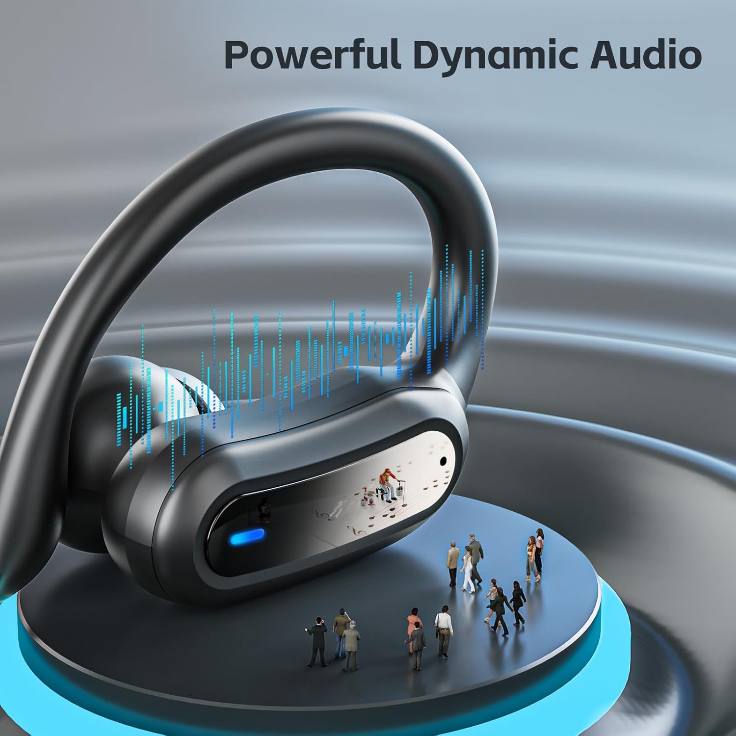 Wireless Earbuds, Bluetooth 5.4 Headphones, True Wireless Stereo Sound