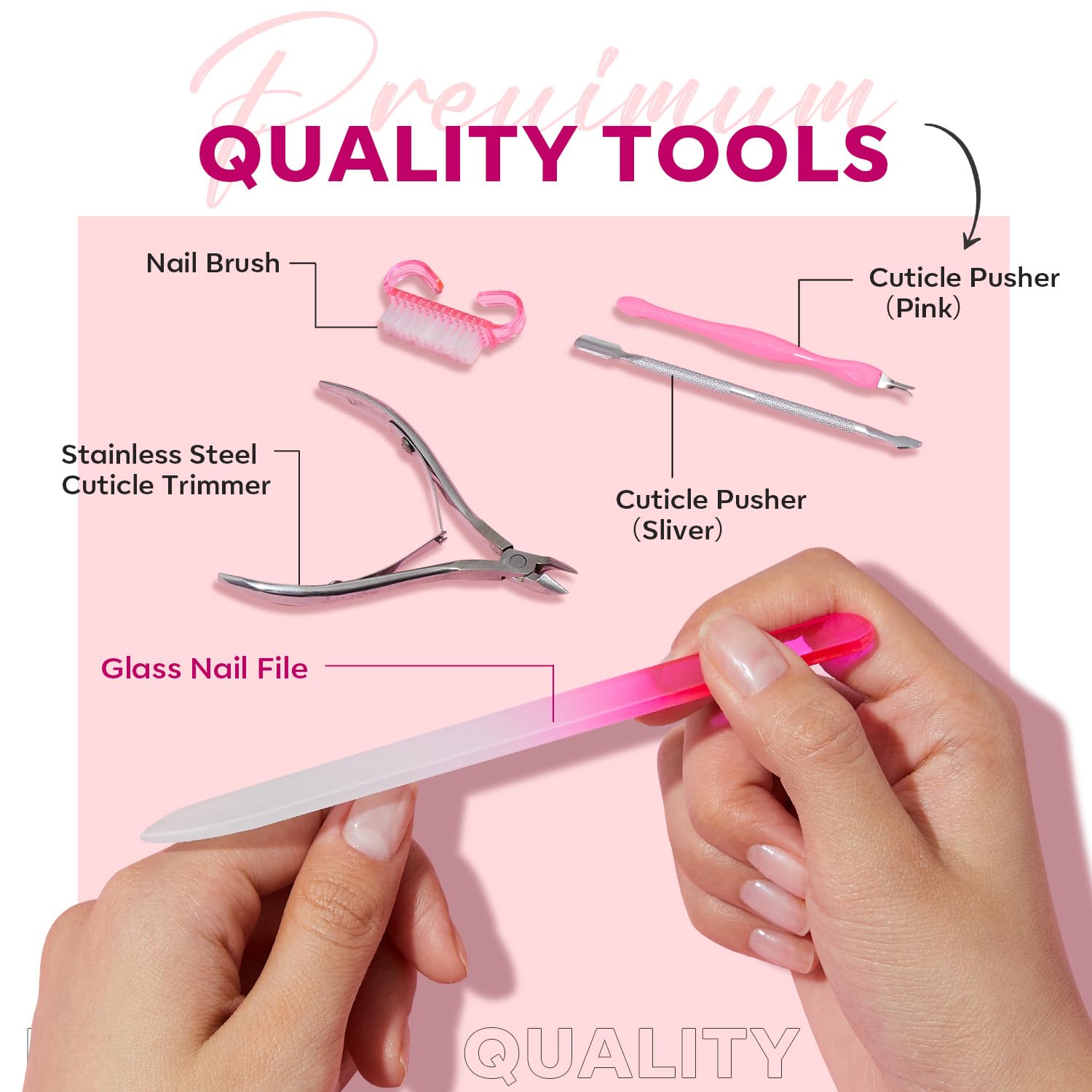 Modelones Cuticle Remover Kit - Cuticle Remover Cream & Cuticle Oil, C