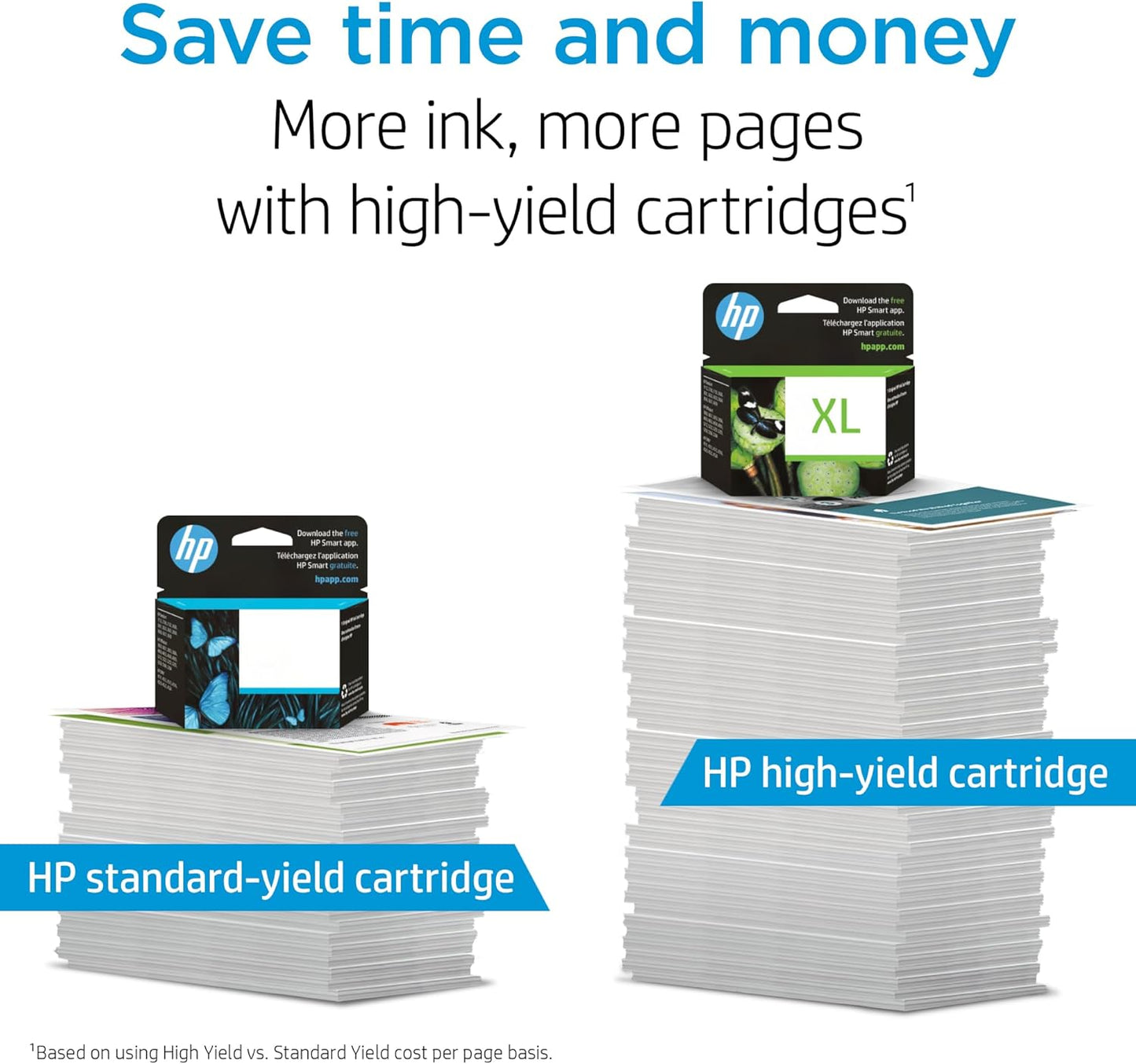 HP 63XL Black High-Yield Printer Ink Cartridge Printers | Works with D