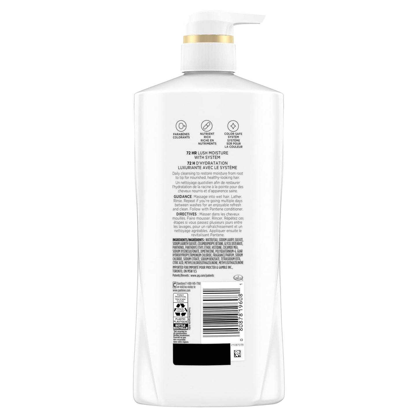 Pantene Shampoo & Conditioner Set, Daily Moisture Renewal - Pro-V Nutr