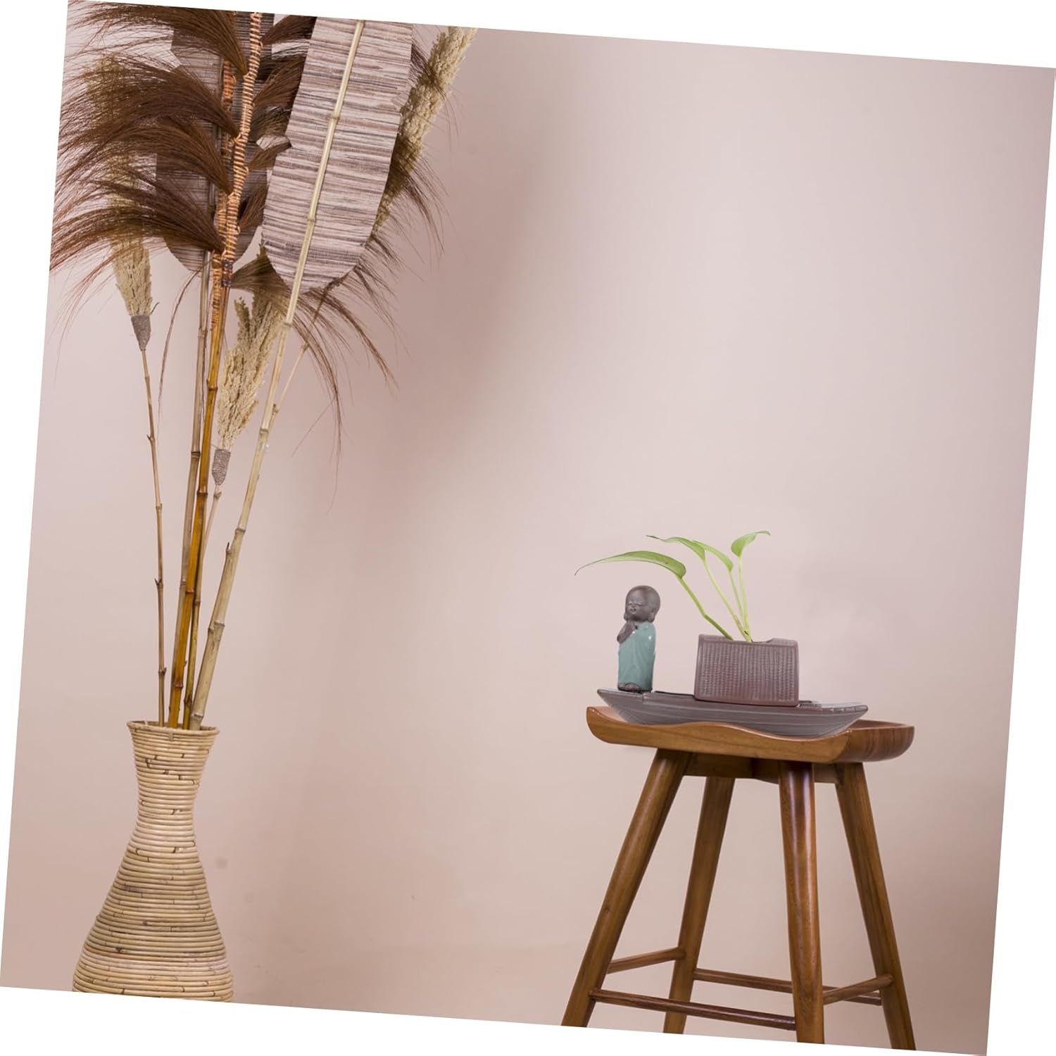 Ceramic Desktop Vase Decorative Flower Container Boat Design for Home 