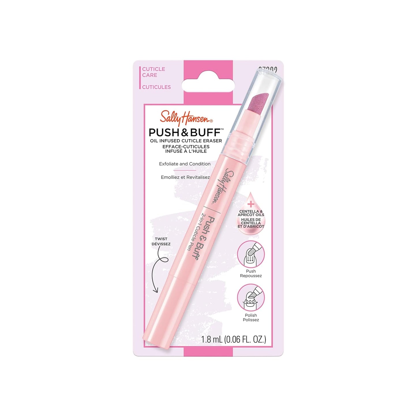 Sally Hansen Push & Buff 2-in-1 Cuticle Care Treatment Pen | Exfoliate