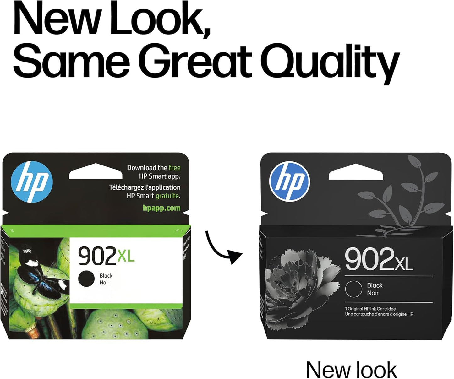 HP 902XL Black High-Yield Ink Cartridge Printers | Works with Printer 