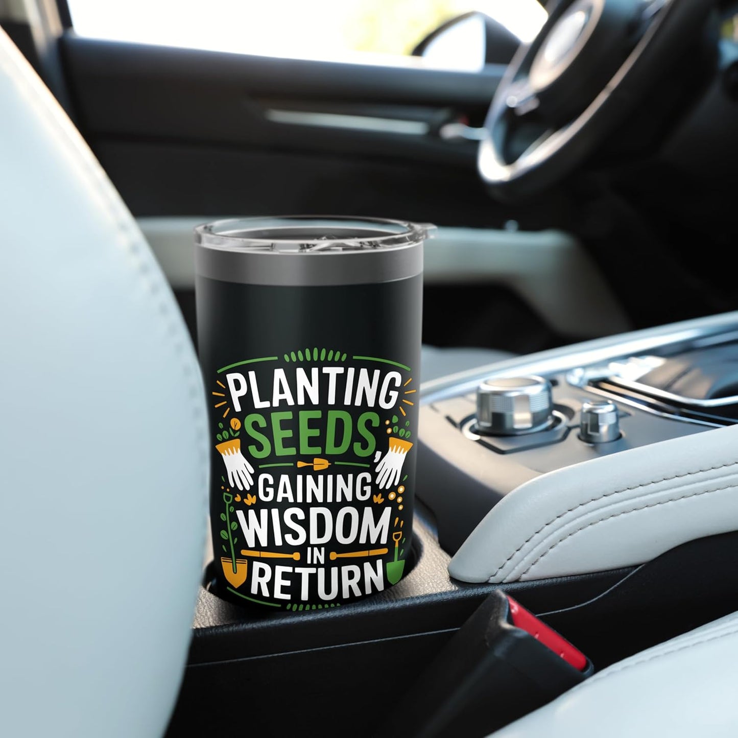 Garden Plant Lover Gardener Lover Gardening Planting Seeds Stainless Steel Insulated Tumbler